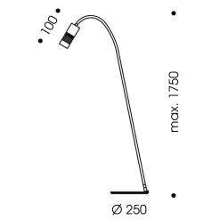 Oligo A Little Bit LED Stehleuchte