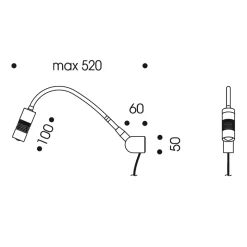 Oligo A Little Bit LED Wandleuchte