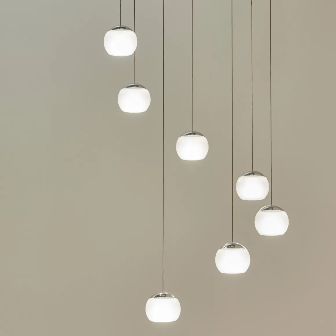 Oligo Balino LED Pendelleuchte, unsichtbare Höhenverstellung