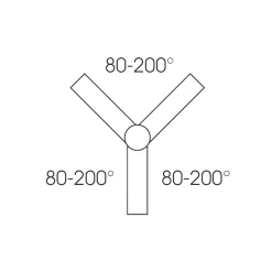 Oligo CHECK-IN System Abhängung Y/T-Kupplung Typ B