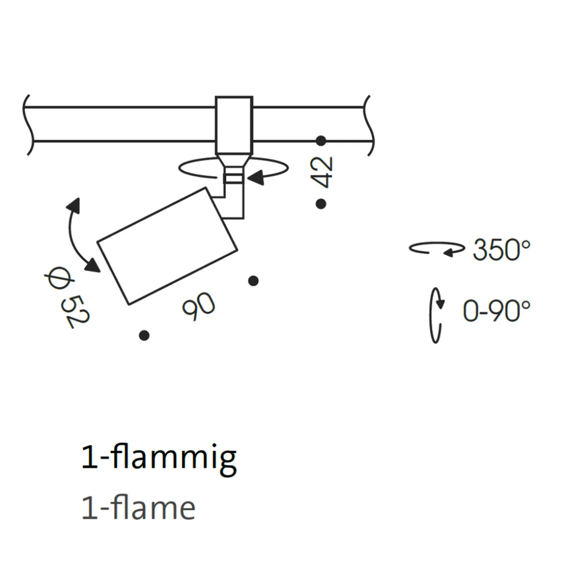 Oligo CHECK-IN Walley LED Strahler