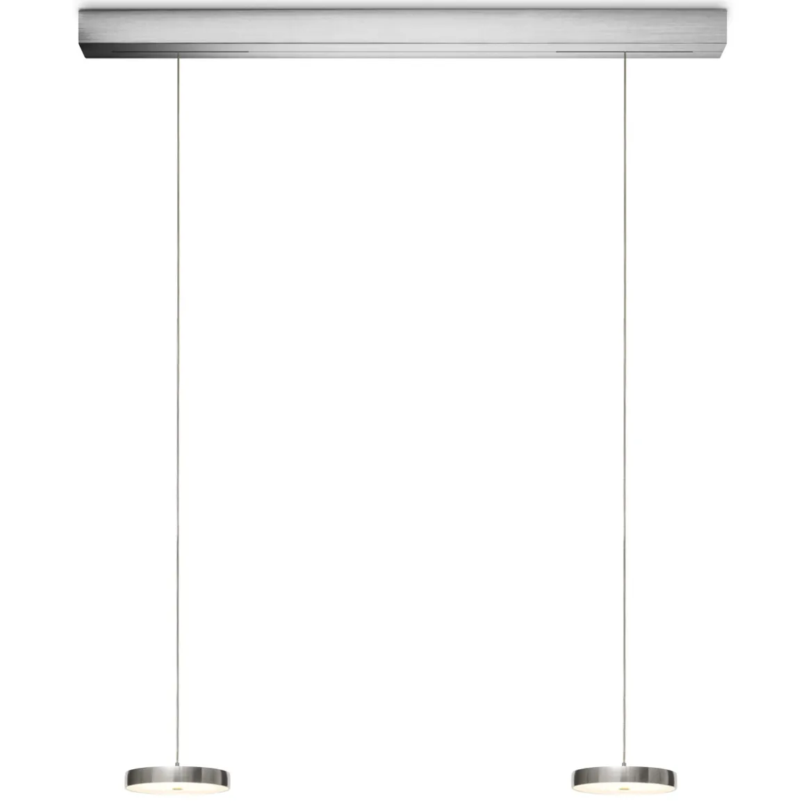 Oligo Decent LED Pendelleuchte, 2-flg., Tunable White