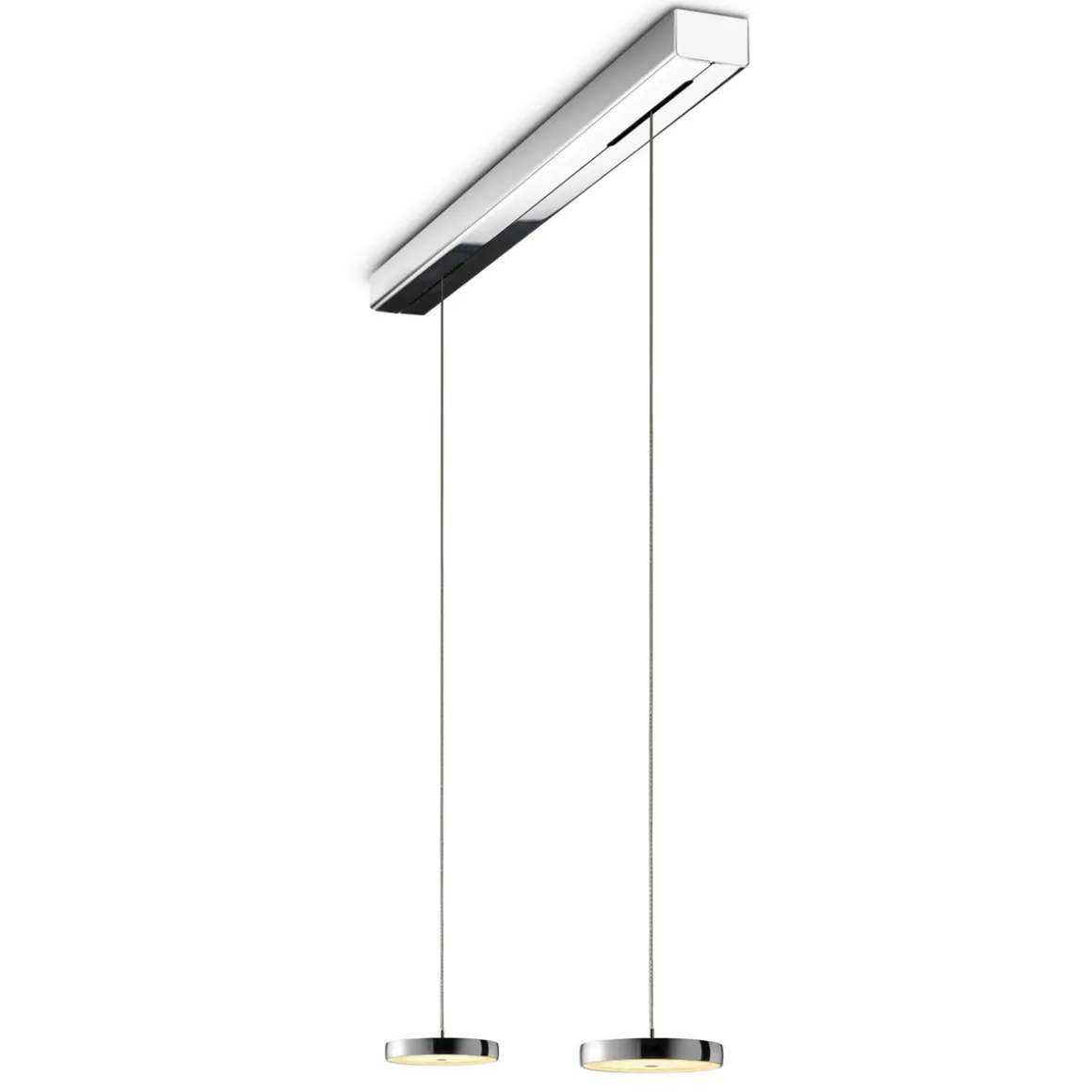Oligo Decent LED Pendelleuchte, 2-flg., Tunable White