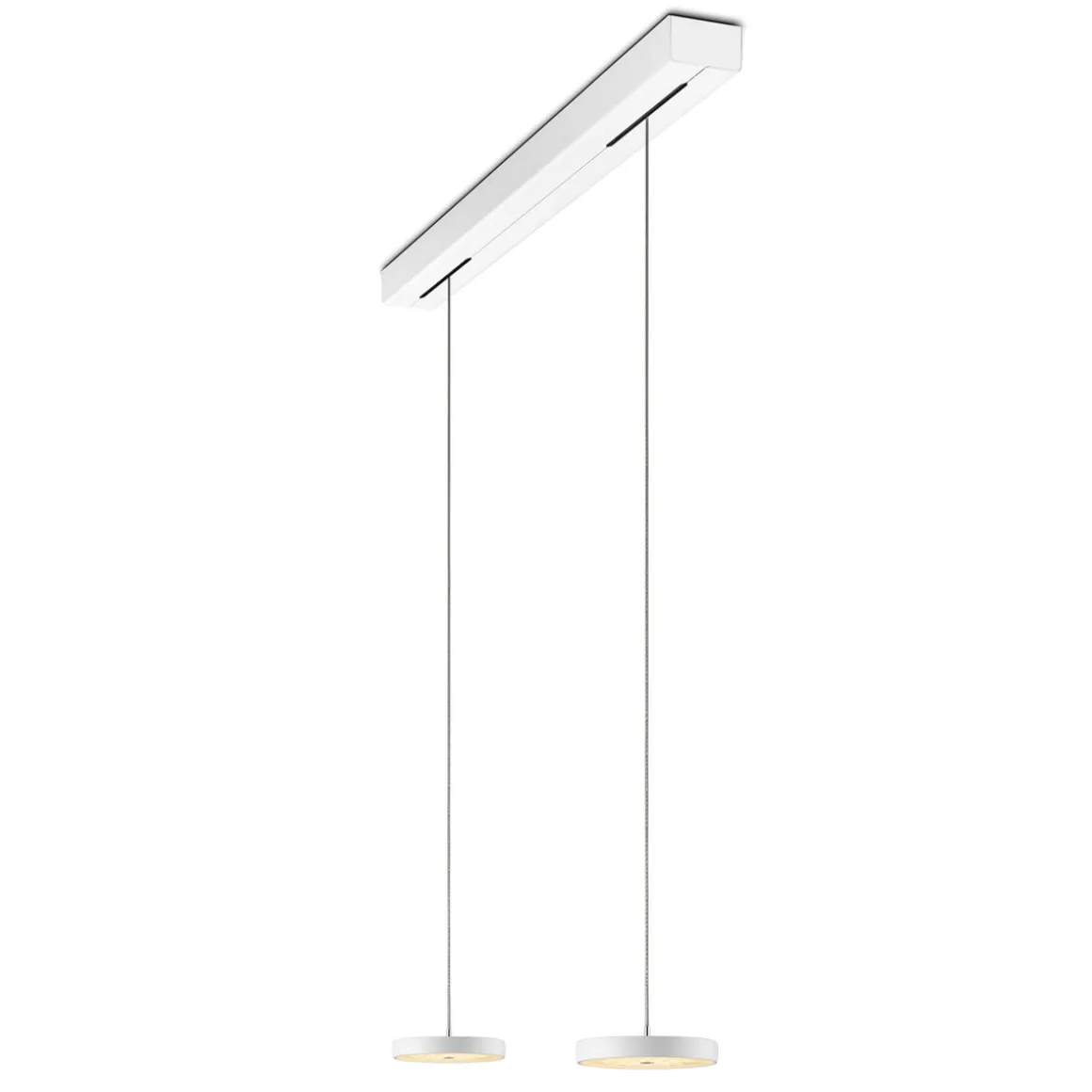 Oligo Decent LED Pendelleuchte, 2-flg., Tunable White