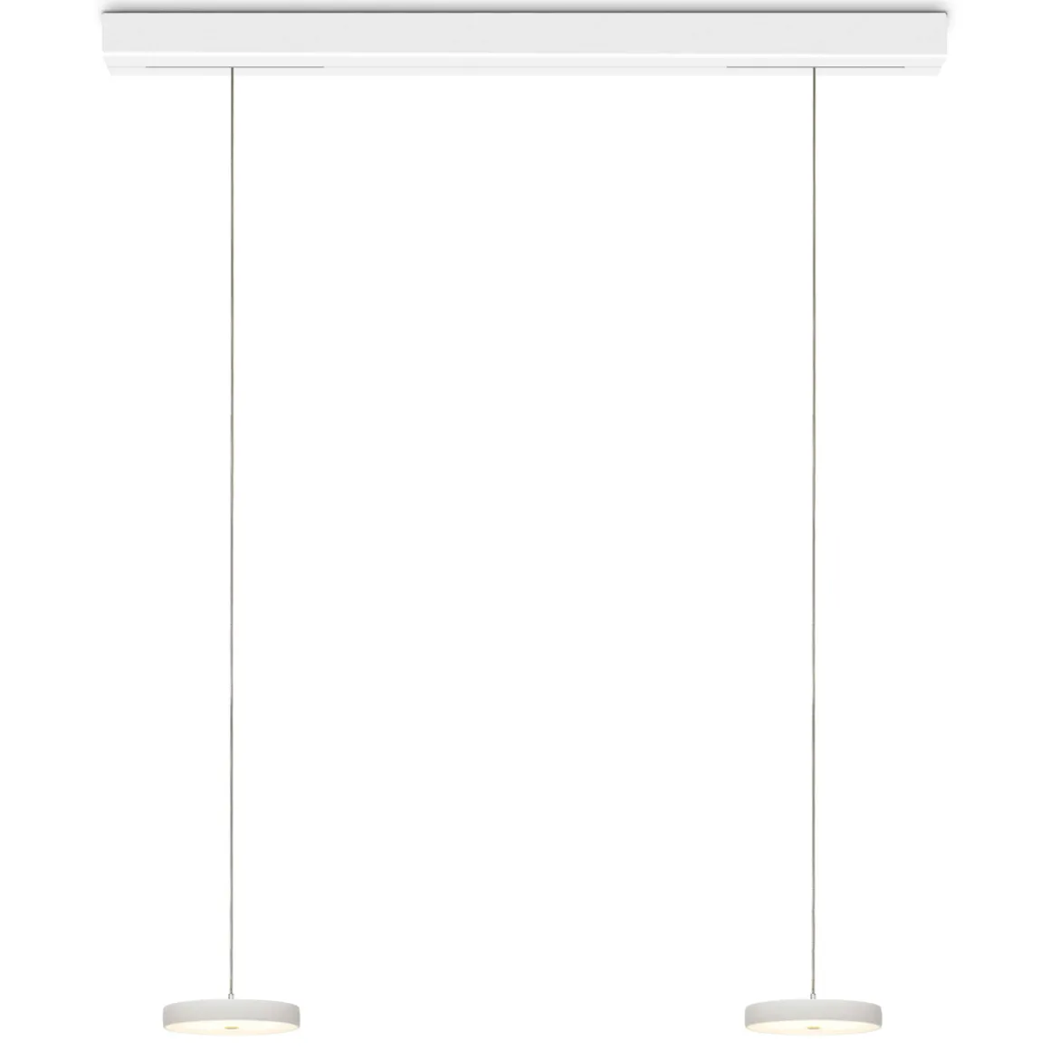 Oligo Decent LED Pendelleuchte, 2-flg., Tunable White