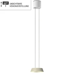 Oligo Glance LED Pendelleuchte, unsichtbare Höhenverstellung