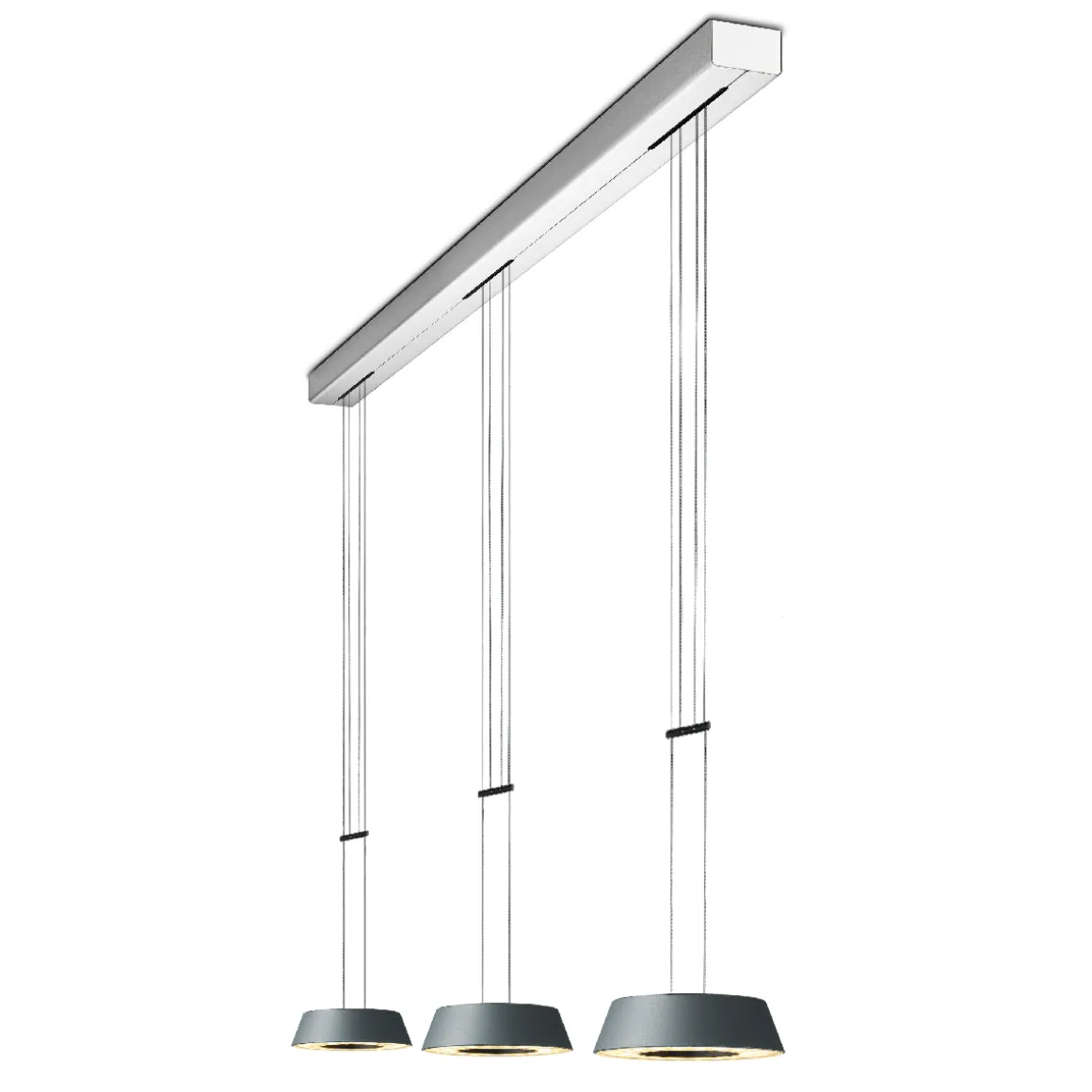 Oligo Glance LED Pendelleuchte, 3-flg.