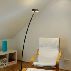 Oligo Glance LED Stehleuchte, gebogen