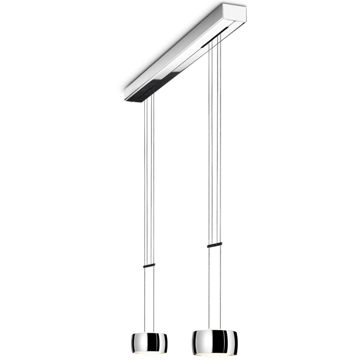 Oligo Grace LED Pendelleuchte, 2-flg., Tunable White
