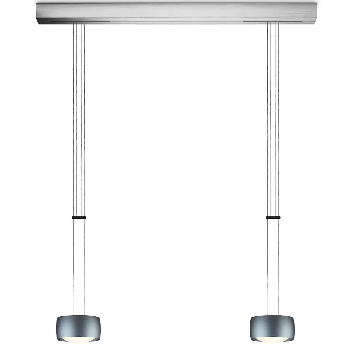 Oligo Grace LED Pendelleuchte, 2-flg., Tunable White