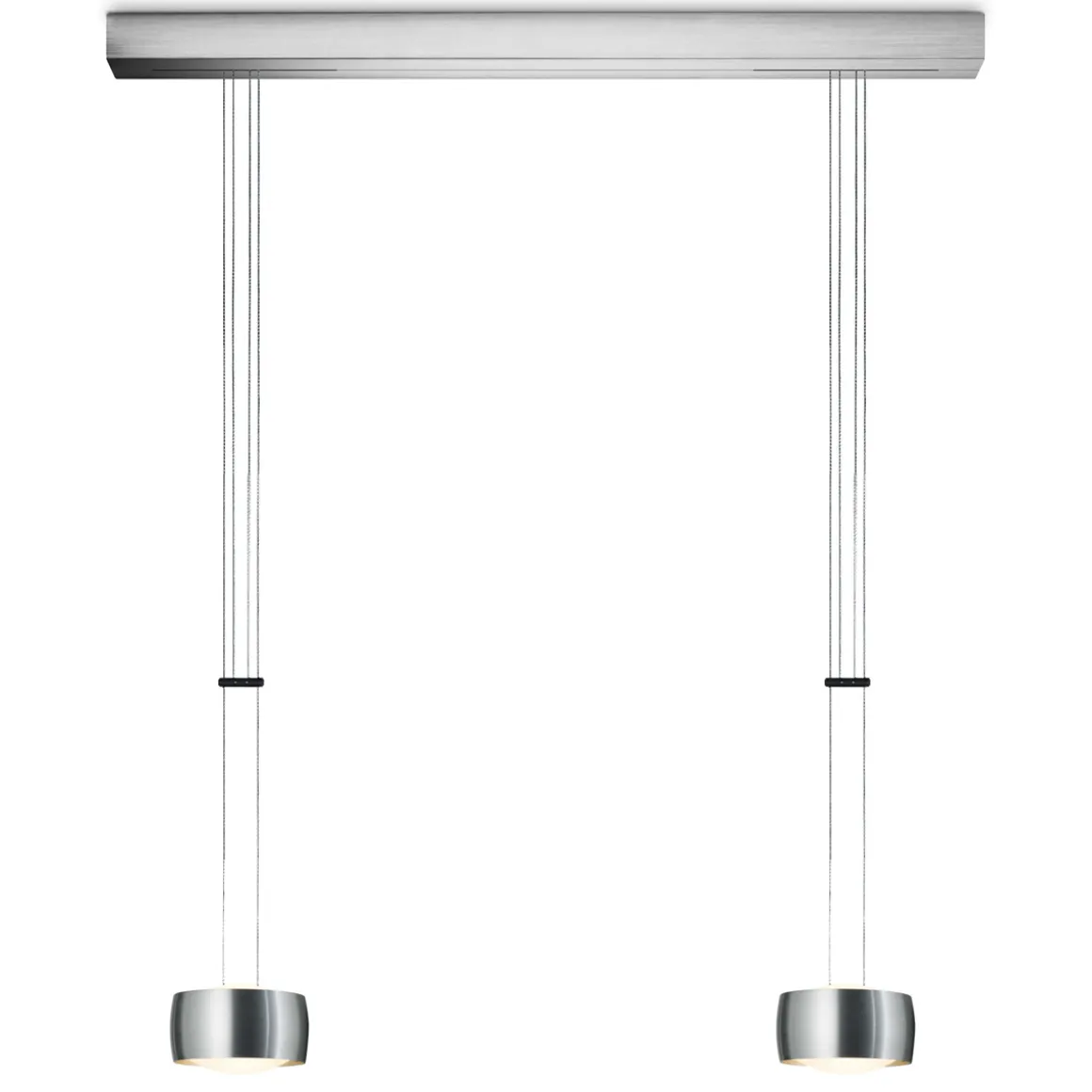 Oligo Grace LED Pendelleuchte, 2-flg., Tunable White