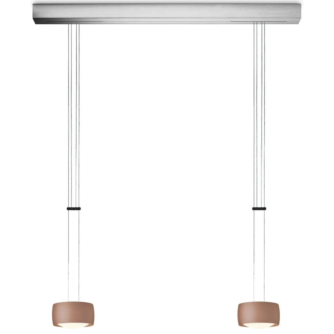 Oligo Grace LED Pendelleuchte, 2-flg., Tunable White