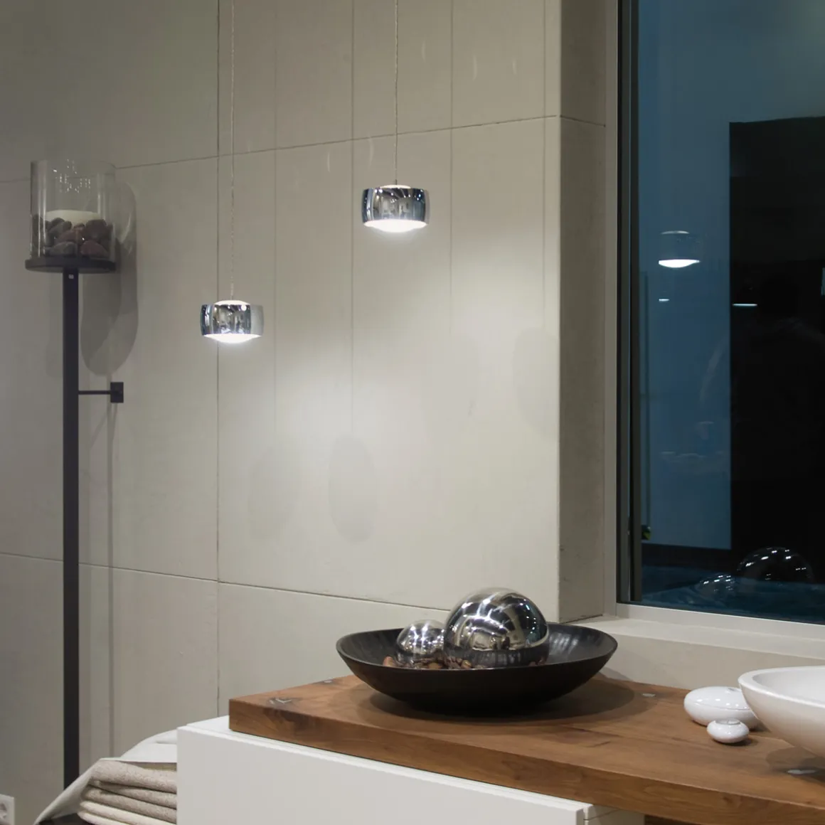 Oligo Grace LED Pendelleuchte, TW, unsichtbare Höhenverstellung