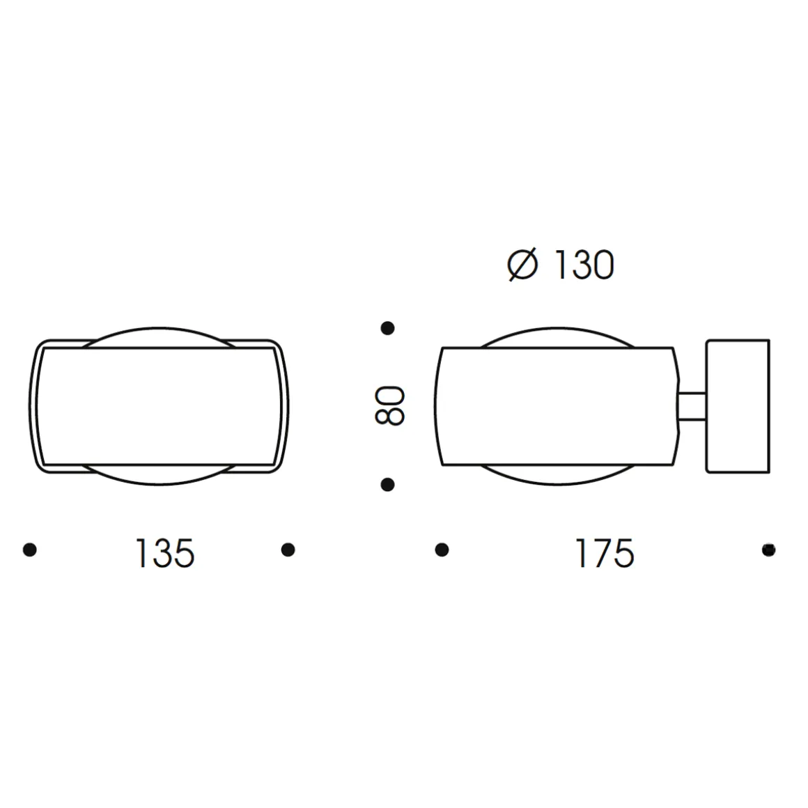 Oligo Grace LED Wandleuchte, Tunable White