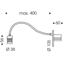 Oligo Just A Little LED Wandeinbauleuchte