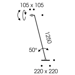 Oligo Kelveen LED Beistellleuchte