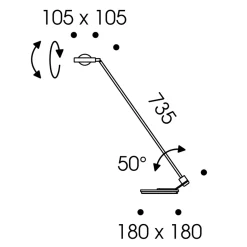 Oligo Kelveen LED Tischleuchte