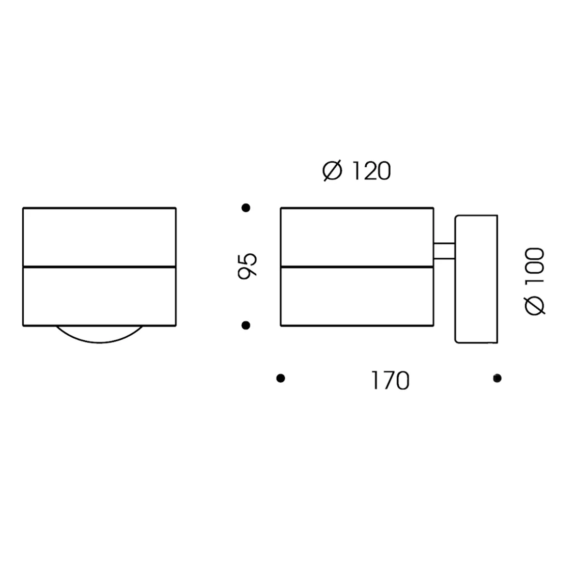 Oligo Tudor LED Wandleuchte, Tunable White