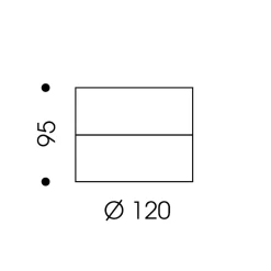 Oligo Tudor S LED Deckenleuchte, Tunable White