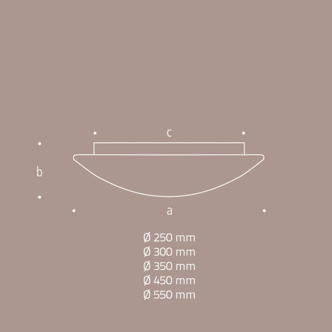 Peill+Putzler Mali Wand- / Deckenleuchte