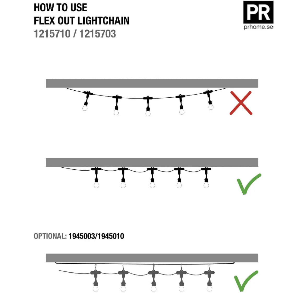 PR Home Sarah Outdoor Lichterkette