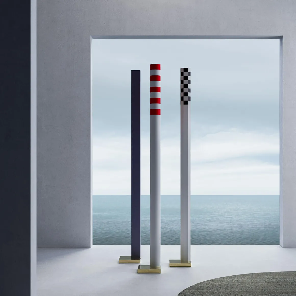 Rotaliana Ciminiere D'italia F2 LED Stehleuchte