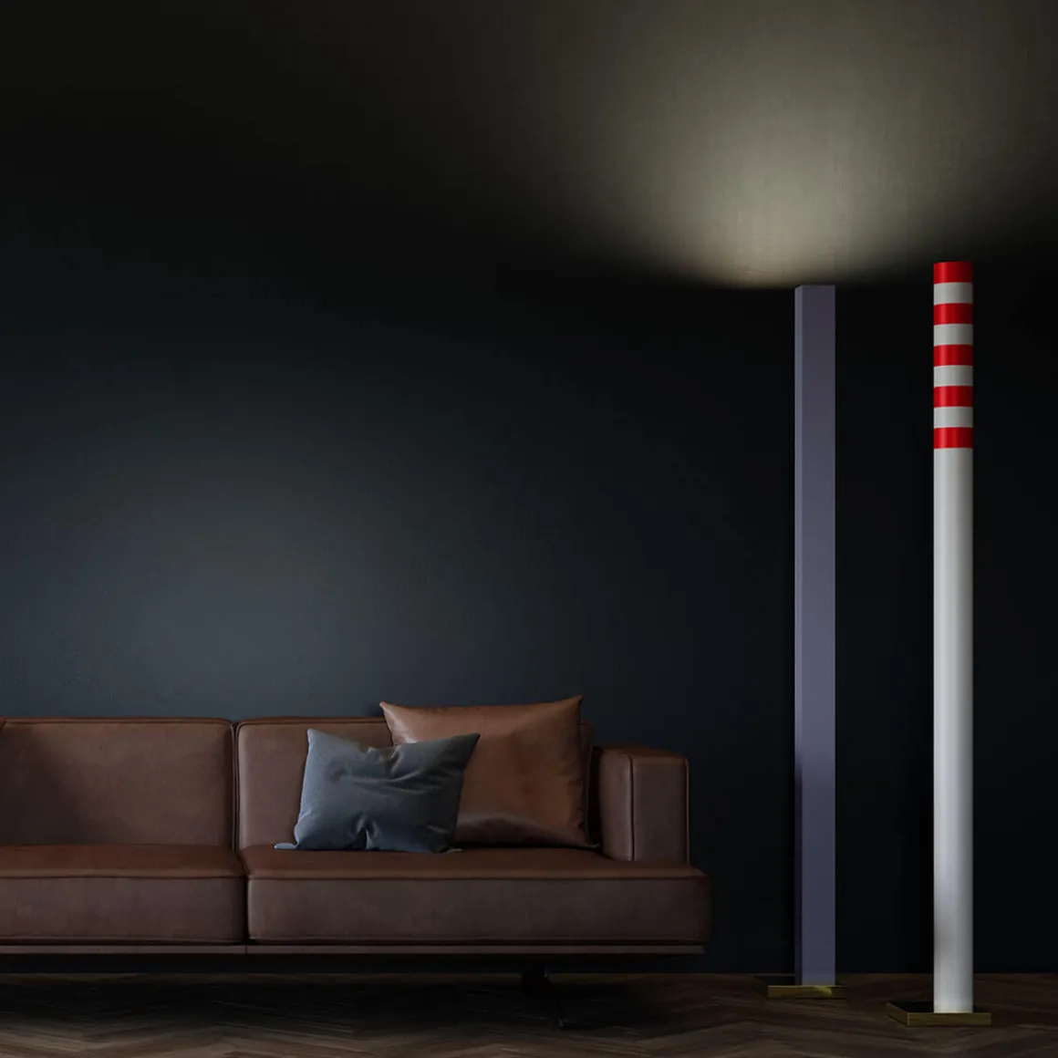 Rotaliana Ciminiere D'italia F3 LED Stehleuchte