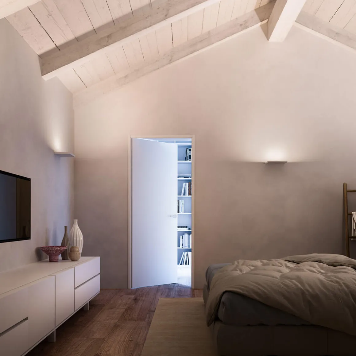 Rotaliana CM2 W2 LED Wandleuchte, 3000 K