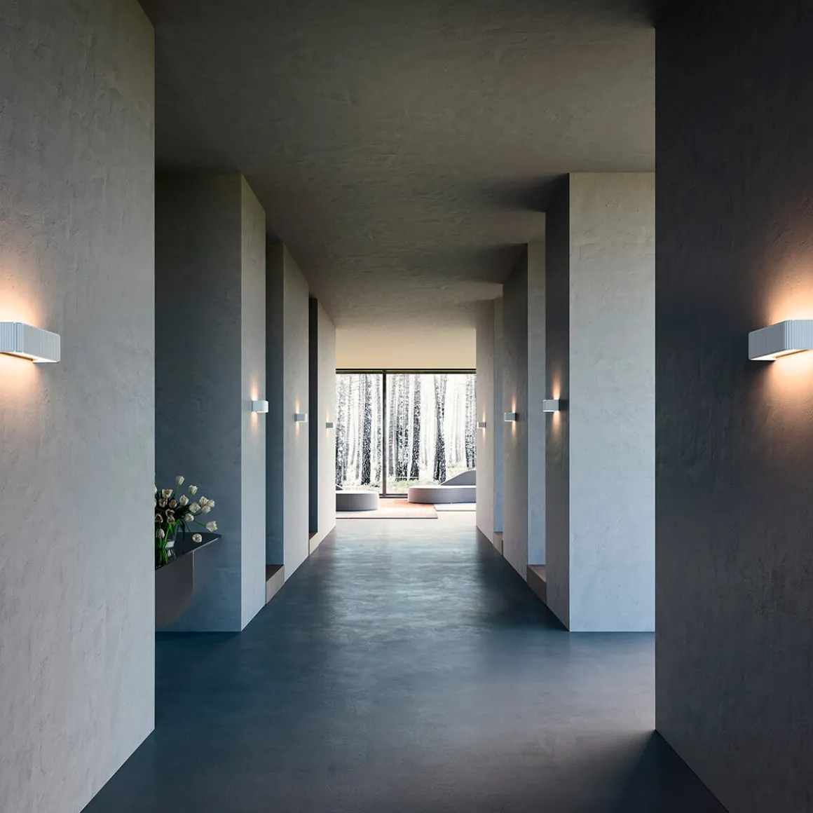 Rotaliana Dresscode W2 LED Wandleuchte, 2700 K