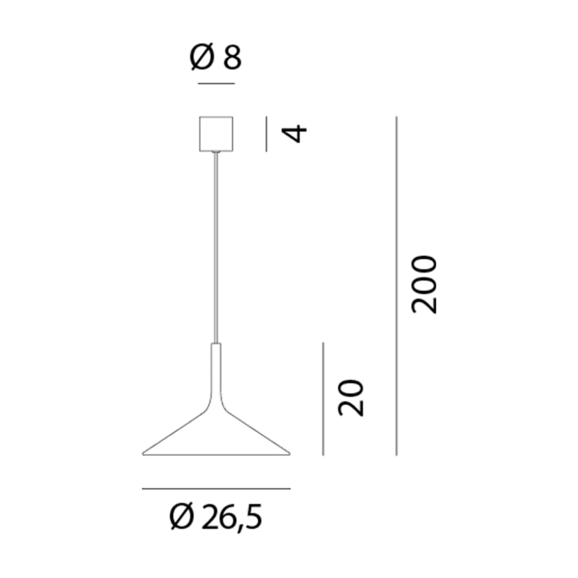 Rotaliana Dry H3 LED Pendelleuchte