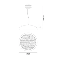 Rotaliana Febo H1 LED Pendelleuchte
