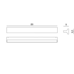 Rotaliana Ipe W4 LED Wandleuchte, 2700 K
