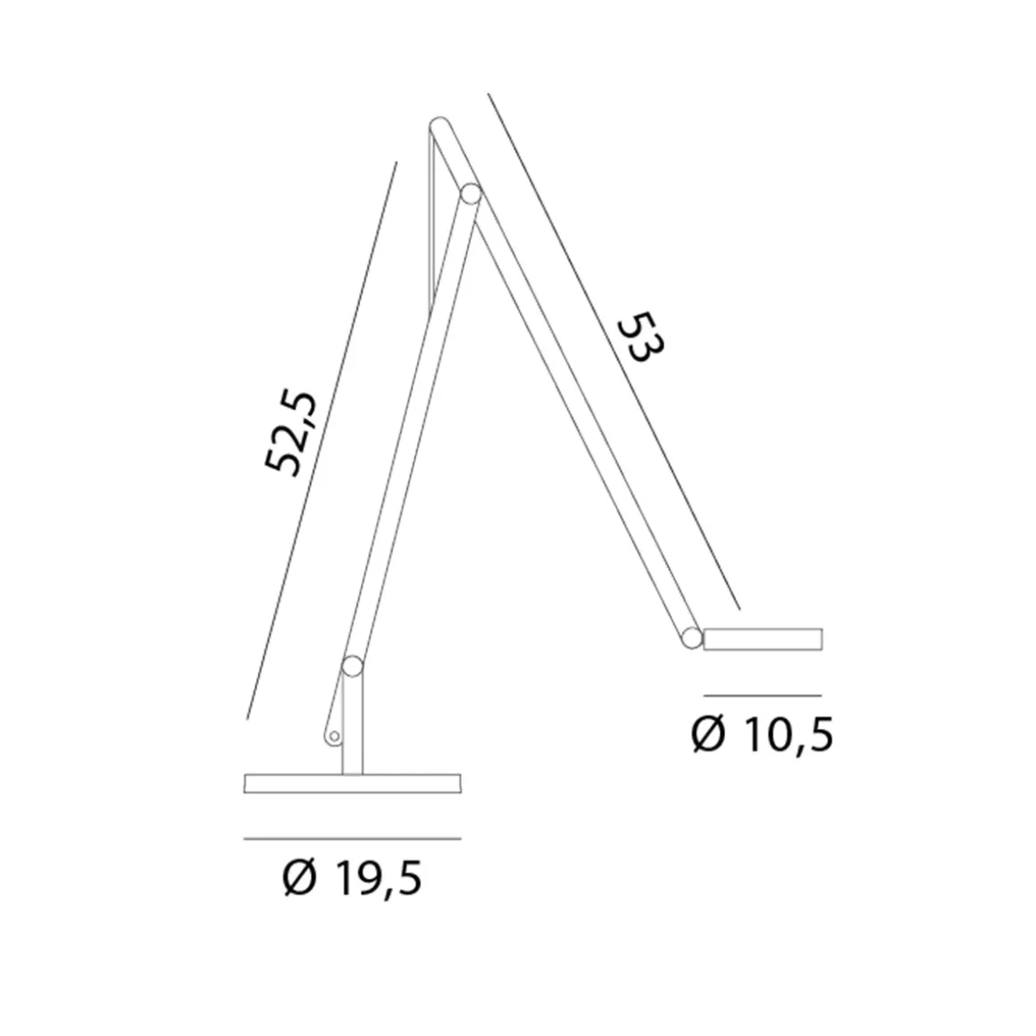 Rotaliana String T1 Tunable White LED Tischleuchte