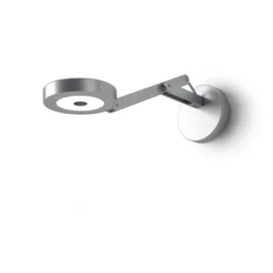 Rotaliana String W0 Tunable White LED Wandleuchte, Verstellband: silberfarben