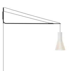 Secto Design Varsi 1000 Wandleuchte mit Secto Small 4201