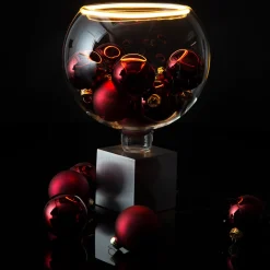 Segula Cubic Tischleuchte mit LED Floating Globe 200 klar