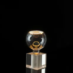 Segula Cubic Tischleuchte mit LED Floating Globe 125 klar