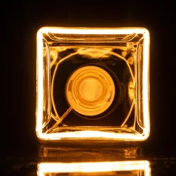 Segula LED Floating Cube klar E27, 4,5 W, 2200 K, dimmbar