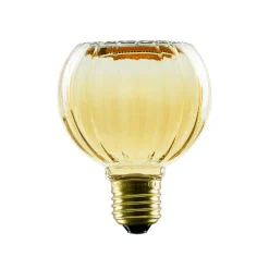 Segula LED Floating Globe 80 straight Gold E27, 4 W, 2200 K, dimmbar