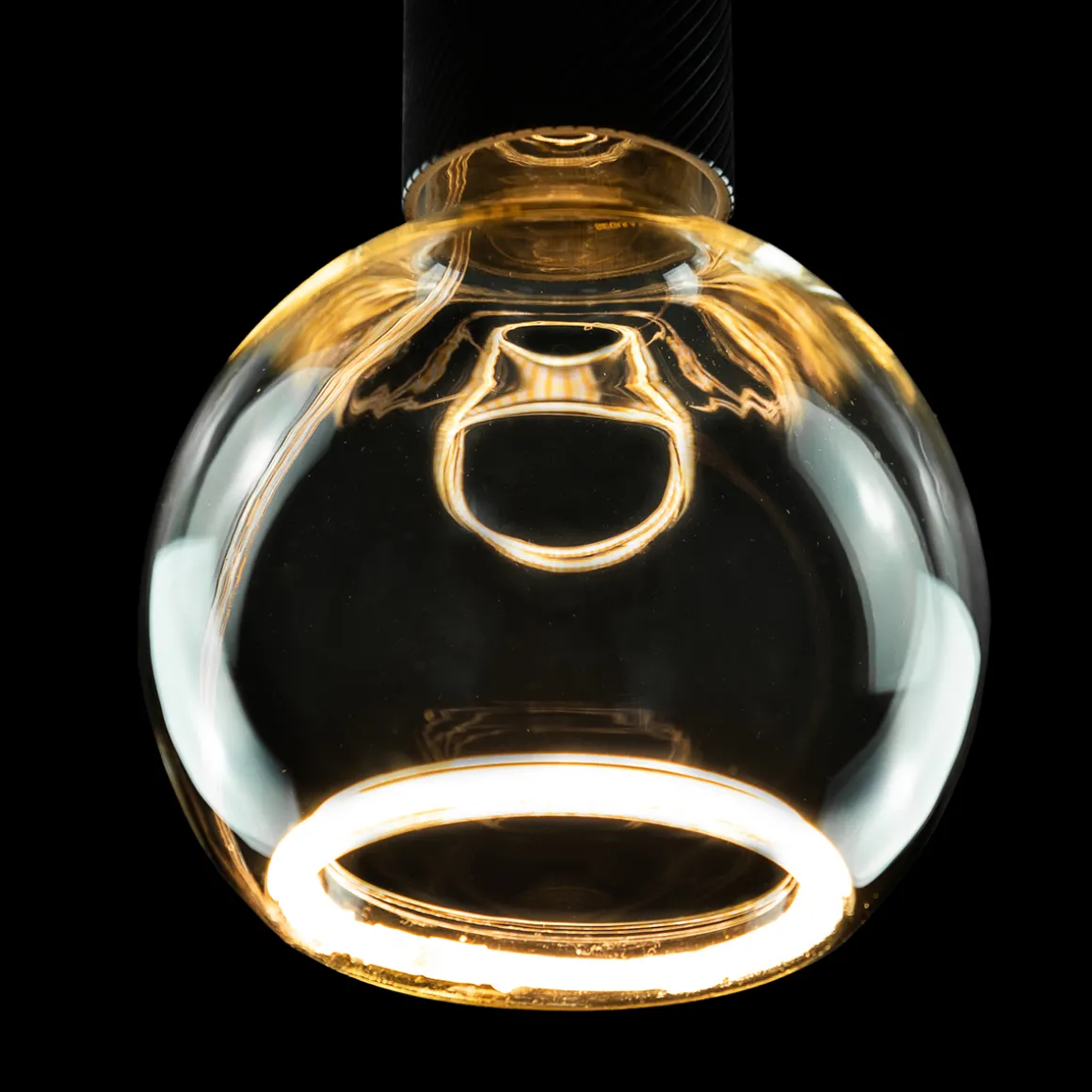 Segula LED Floating Globe 125 klar E27, 6,2 W, Dim-to-Warm