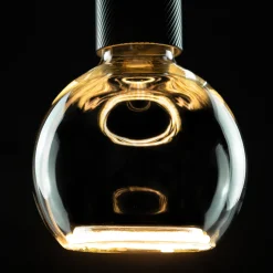 Segula LED Floating Globe 125 klar E27, 6,2 W, Dim-to-Warm
