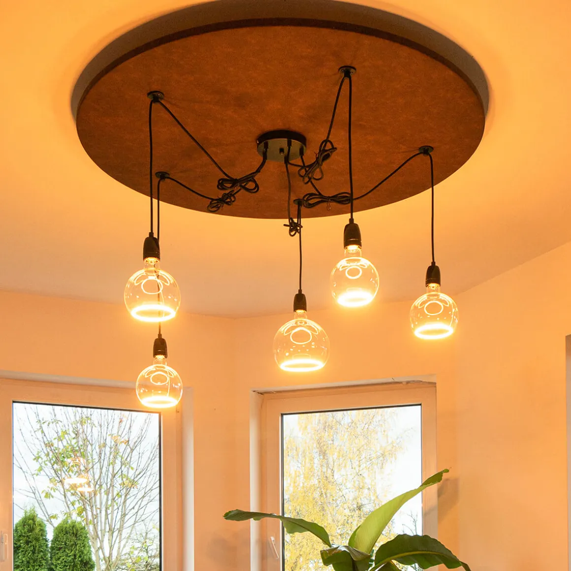 Segula LED Floating Globe 125 klar E27, 6,2 W, Dim-to-Warm