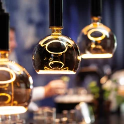 Segula LED Floating Globe 125 klar E27, 4,5 W, 2200 K, dimmbar