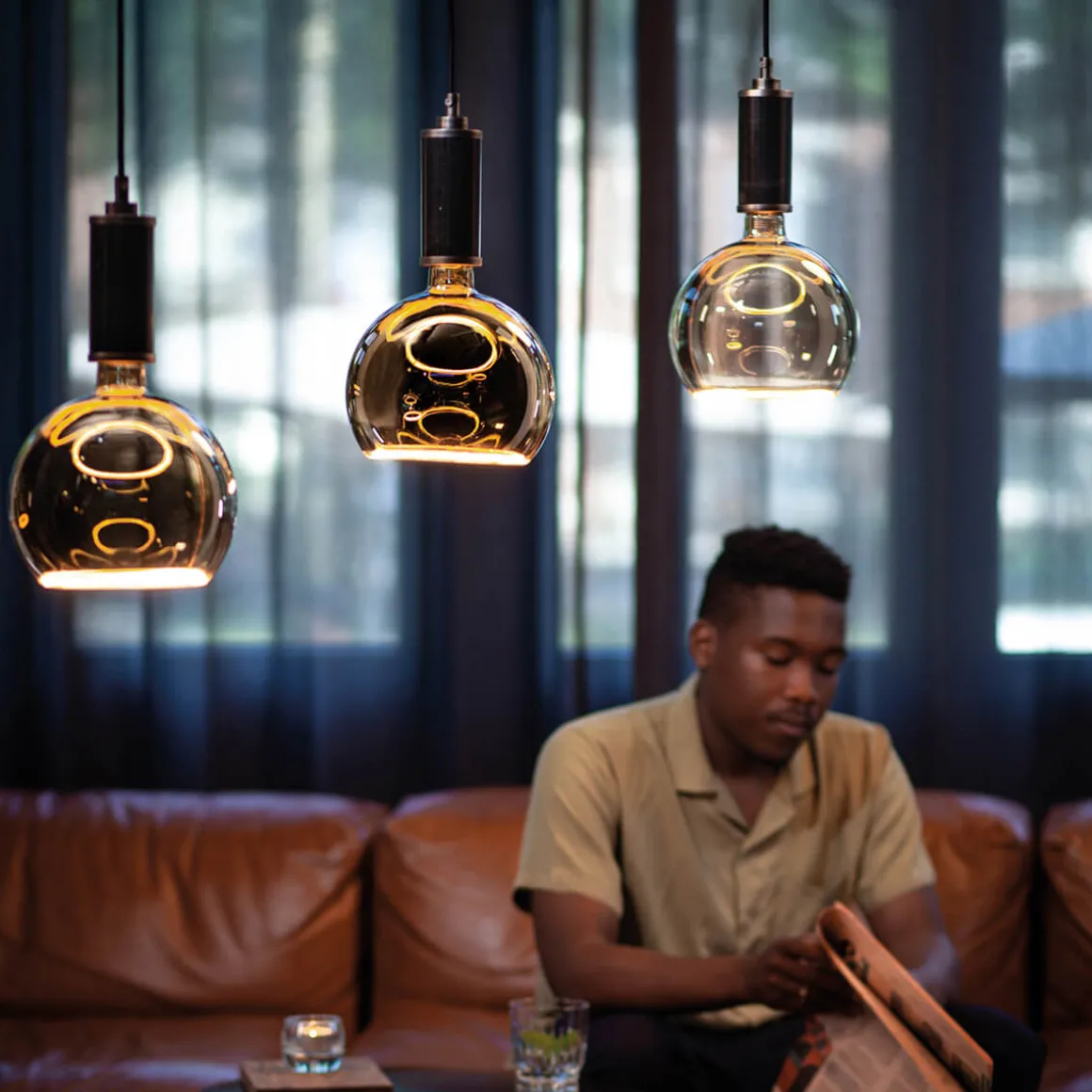 Segula LED Floating Globe 125 klar E27, 4,5 W, 2200 K, dimmbar