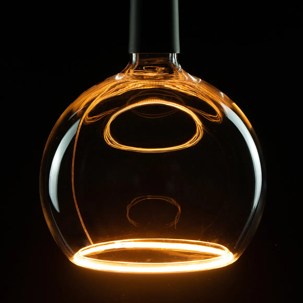 Segula LED Floating Globe 200 klar E27, 5 W, 2200 K, dimmbar