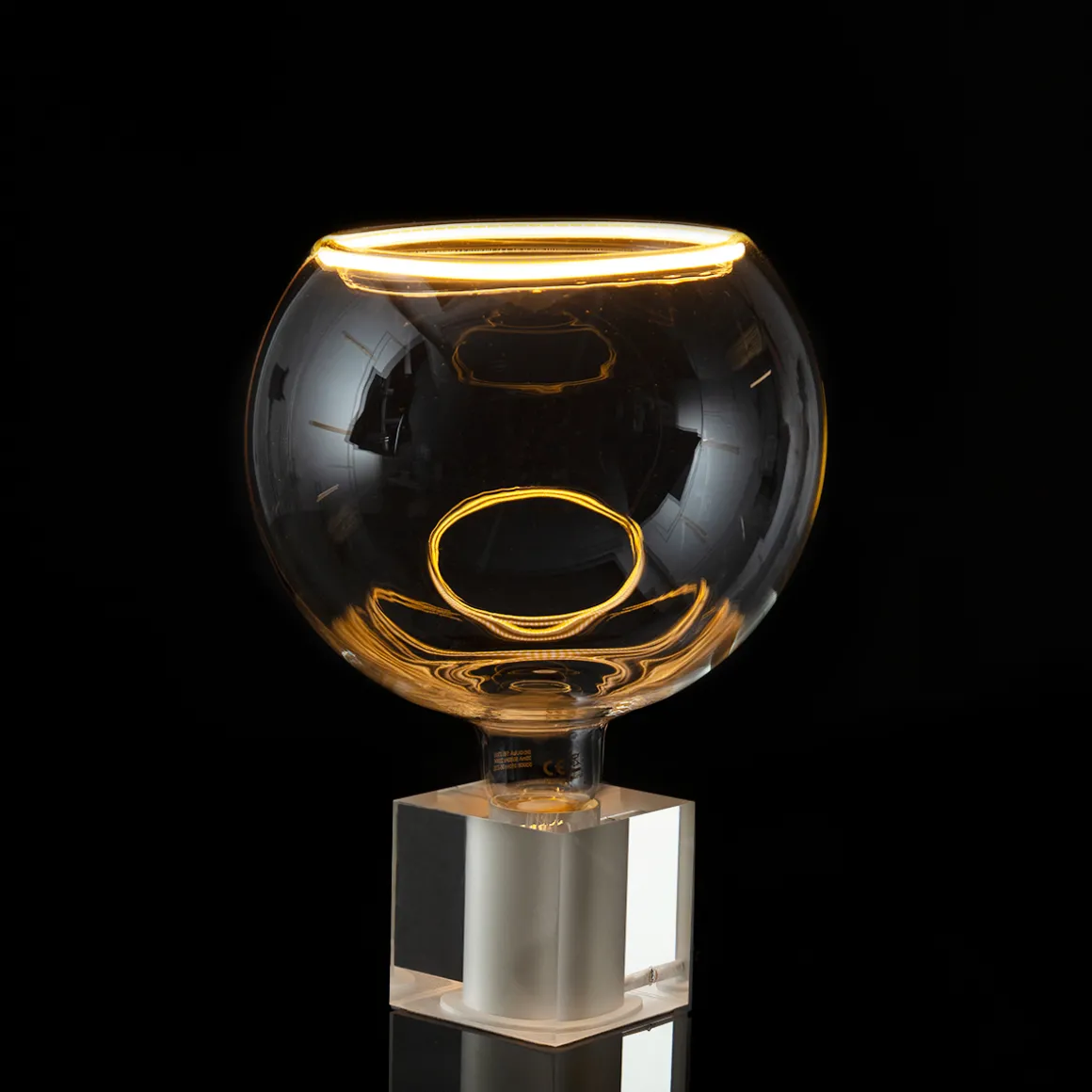 Segula LED Floating Globe 200 klar E27, 5 W, 2200 K, dimmbar