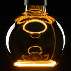 Segula LED Floating Globe 125 smokey grau E27, 6 W, 1900 K, dimmbar