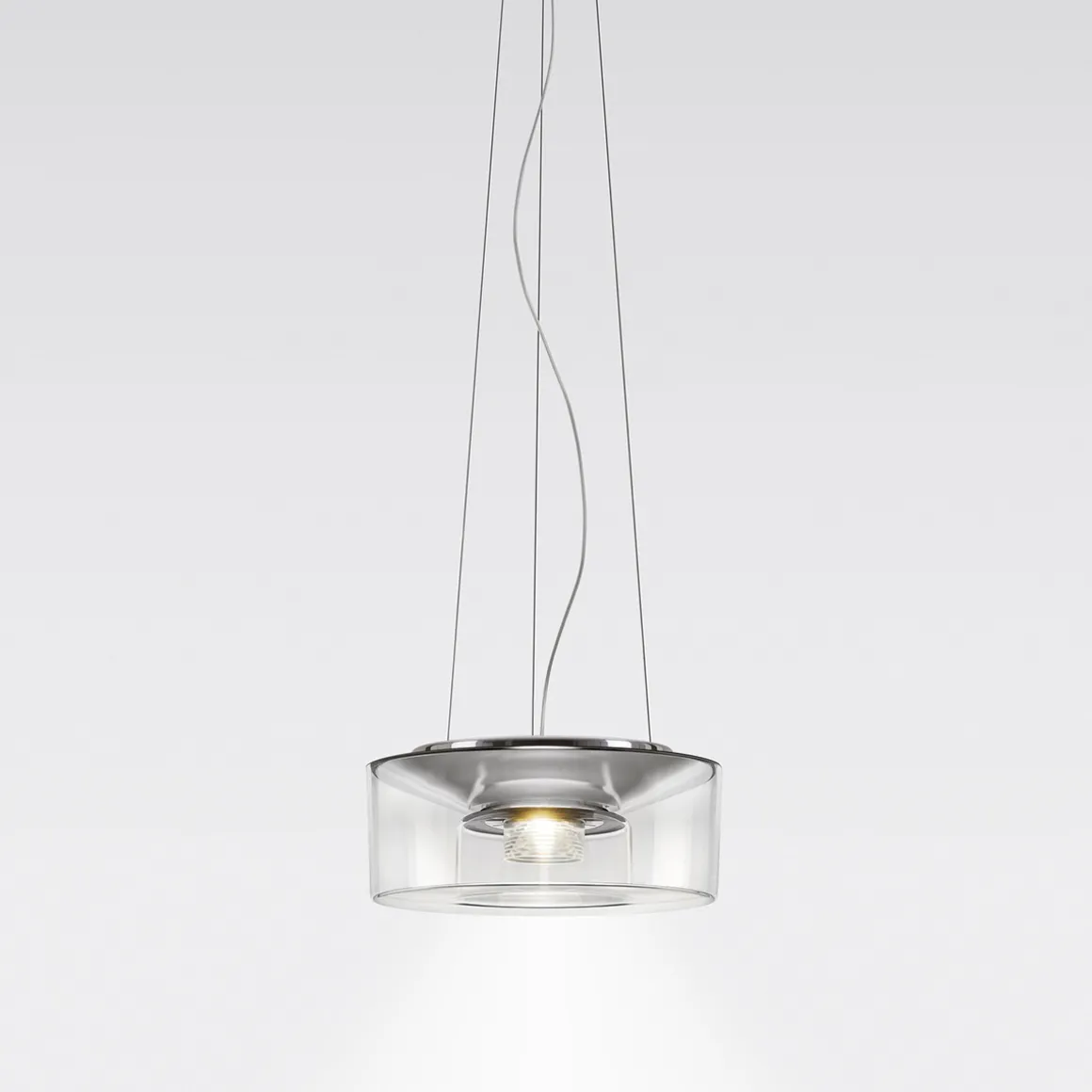 serien.lighting Curling Suspension Rope S LED Pendelleuchte, 3000 K