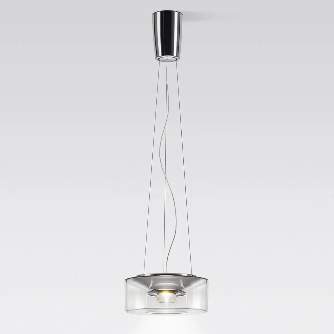 serien.lighting Curling Suspension Rope M LED Pendelleuchte, 2700 K