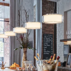 serien.lighting Curling Suspension Rope M LED Pendelleuchte, 2700 K